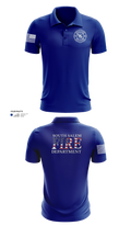 South Salem fire department Short Sleeve Performance Polo - 21