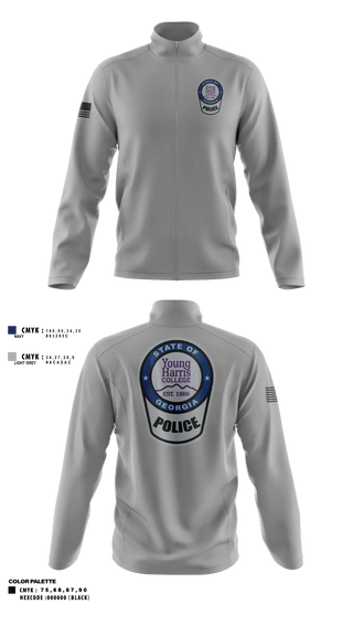Fleece Jacket, team name, Police, Teamtime, Team time, sublimation, custom sports apparel, team uniforms, spirit wear, spiritwear, sports uniforms, custom shirts, team store, custom team store, fundraiser sports, apparel fundraiser