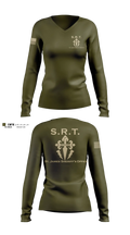 St. James Parish Sheriff's Office SRT Women's Long Sleeve V-neck Shirt - 50