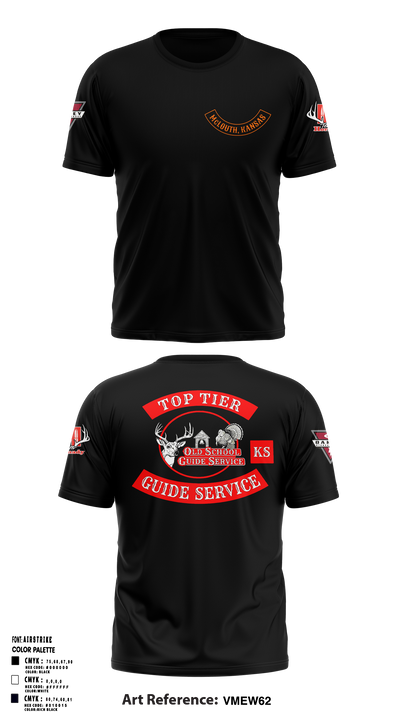 Old School Guide Service 17120753 Short Sleeve Performance Shirt - 5
