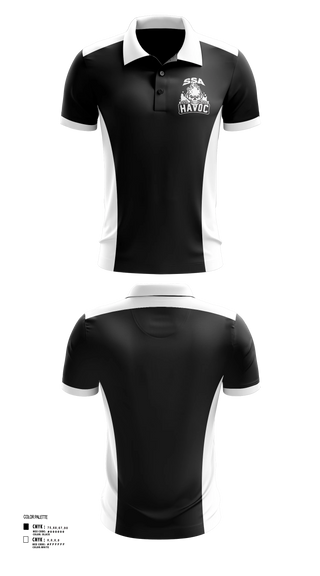 Short Sleeve Performance Polo, SSA Havoc, Men's Basketball, Teamtime, Team time, sublimation, custom sports apparel, team uniforms, spirit wear, spiritwear, sports uniforms, custom shirts, team store, custom team store, fundraiser sports, apparel fundraiser