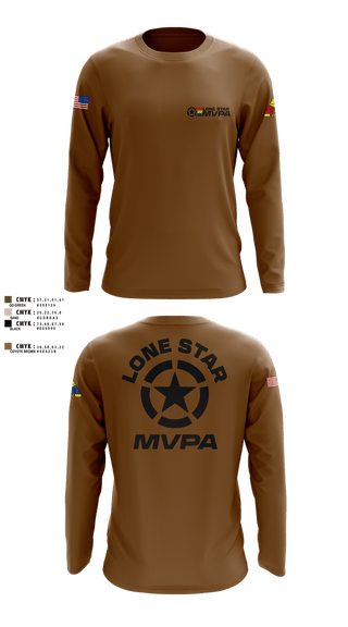 Long Sleeve Performance Shirt, Lone Star MVPA, , Teamtime, Team time, sublimation, custom sports apparel, team uniforms, spirit wear, spiritwear, sports uniforms, custom shirts, team store, custom team store, fundraiser sports, apparel fundraiser