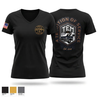 Womens Short Sleeve Vneck Shirt, Temple Station, Police, Teamtime, Team time, sublimation, custom sports apparel, team uniforms, spirit wear, spiritwear, sports uniforms, custom shirts, team store, custom team store, fundraiser sports, apparel fundraiser