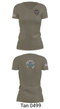 District 4 D Squad 61393685 Women's Short Sleeve V-neck Shirt - 6