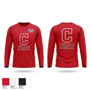 Long Sleeve Performance Shirt, Central Baseball Hawaii, Baseball, Teamtime, Team time, sublimation, custom sports apparel, team uniforms, spirit wear, spiritwear, sports uniforms, custom shirts, team store, custom team store, fundraiser sports, apparel fundraiser