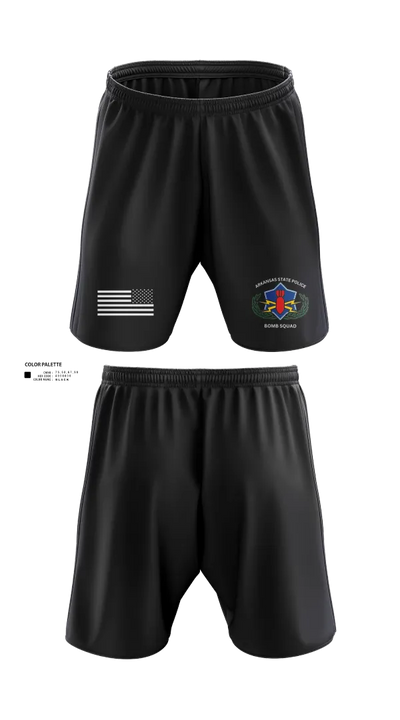 Arkansas State Police Bomb Squad 82433204 Athletic Shorts With Pockets - 21