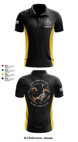 Short Sleeve Performance Polo, AFJROTC MS-081 DRONE TEAM, , Teamtime, Team time, sublimation, custom sports apparel, team uniforms, spirit wear, spiritwear, sports uniforms, custom shirts, team store, custom team store, fundraiser sports, apparel fundraiser