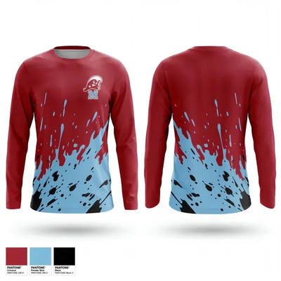 Minden Crimson Tide 17778172 Long Sleeve Performance Shirt 1