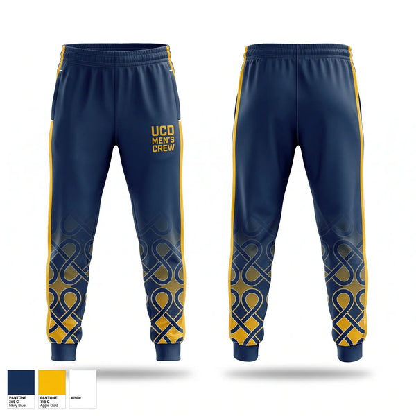 Sweatpants, UCD Men’s Crew, Spirit Store, Teamtime, Team time, sublimation, custom sports apparel, team uniforms, spirit wear, spiritwear, sports uniforms, custom shirts, team store, custom team store, fundraiser sports, apparel fundraiser