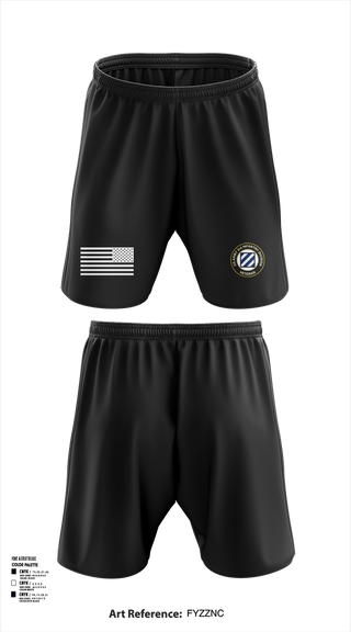 Athletic Shorts With Pockets, 3rd Infantry Division, , Teamtime, Team time, sublimation, custom sports apparel, team uniforms, spirit wear, spiritwear, sports uniforms, custom shirts, team store, custom team store, fundraiser sports, apparel fundraiser