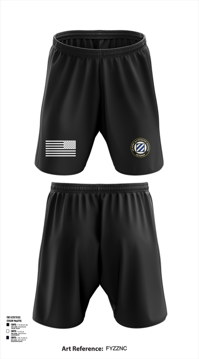 3rd Infantry Division 78750941 Athletic Shorts With Pockets - 101