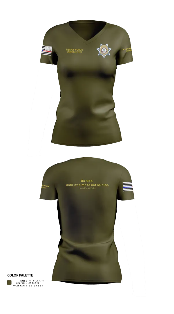 Womens Short Sleeve Vneck Shirt, Stafford County Fire Marshal's Office, Police, Teamtime, Team time, sublimation, custom sports apparel, team uniforms, spirit wear, spiritwear, sports uniforms, custom shirts, team store, custom team store, fundraiser sports, apparel fundraiser