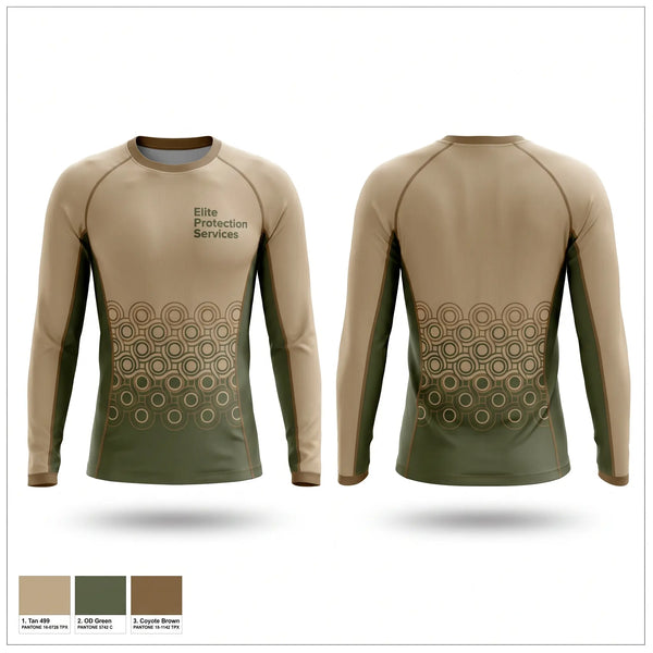 Long Sleeve Performance Shirt, Elite Protection Services, , Teamtime, Team time, sublimation, custom sports apparel, team uniforms, spirit wear, spiritwear, sports uniforms, custom shirts, team store, custom team store, fundraiser sports, apparel fundraiser