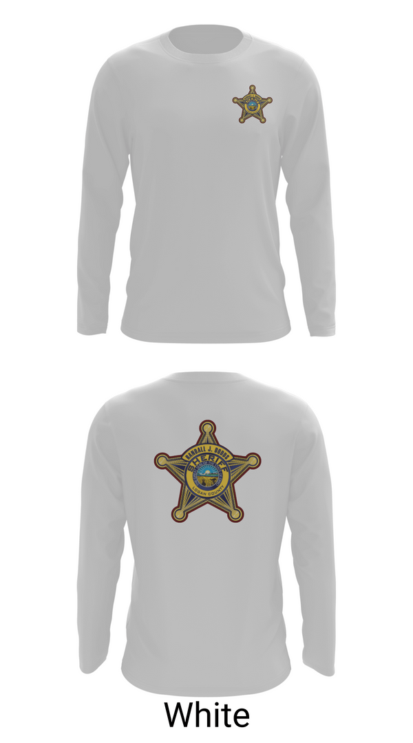 Long Sleeve Performance Shirt, LOGAN COUNTY SHERIFFS OFFICE, Police, Teamtime, Team time, sublimation, custom sports apparel, team uniforms, spirit wear, spiritwear, sports uniforms, custom shirts, team store, custom team store, fundraiser sports, apparel fundraiser