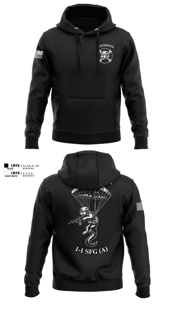 Hoodie, 1-1 SFG (A) MOPO, Army, Teamtime, Team time, sublimation, custom sports apparel, team uniforms, spirit wear, spiritwear, sports uniforms, custom shirts, team store, custom team store, fundraiser sports, apparel fundraiser