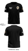 Crockett Police Department 97881074 Short Sleeve Performance Shirt - 2