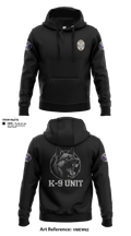 Farmersville Police K9 Unit 60713953 Hoodie - 1