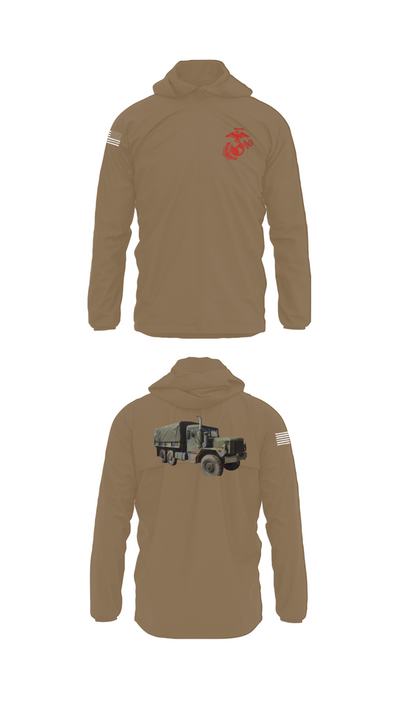 H&S Battalion HQ CO Station Motor T 63932738 Windbreaker - 1