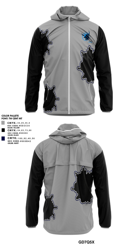 Windbreaker, Entrepreneur High School - Fontana Softball, Softball, Teamtime, Team time, sublimation, custom sports apparel, team uniforms, spirit wear, spiritwear, sports uniforms, custom shirts, team store, custom team store, fundraiser sports, apparel fundraiser