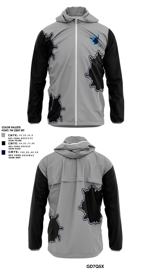 Windbreaker, Entrepreneur High School - Fontana Softball, Softball, Teamtime, Team time, sublimation, custom sports apparel, team uniforms, spirit wear, spiritwear, sports uniforms, custom shirts, team store, custom team store, fundraiser sports, apparel fundraiser