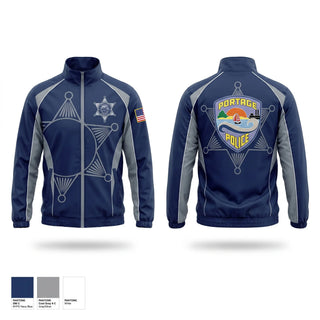 Windbreaker, Portage SWAT, Police, Teamtime, Team time, sublimation, custom sports apparel, team uniforms, spirit wear, spiritwear, sports uniforms, custom shirts, team store, custom team store, fundraiser sports, apparel fundraiser