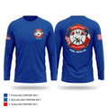 Robstown Volunteer Fire Department Long Sleeve Performance Shirt - 1