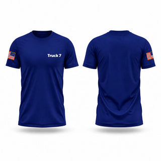 Short Sleeve Performance Shirt, Truck 7, Fire Department, Teamtime, Team time, sublimation, custom sports apparel, team uniforms, spirit wear, spiritwear, sports uniforms, custom shirts, team store, custom team store, fundraiser sports, apparel fundraiser