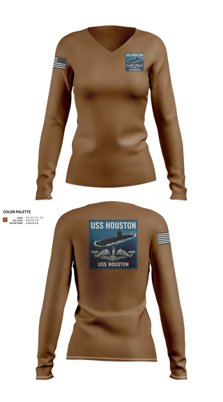Womens Long Sleeve Vneck Shirt, BESS, , Teamtime, Team time, sublimation, custom sports apparel, team uniforms, spirit wear, spiritwear, sports uniforms, custom shirts, team store, custom team store, fundraiser sports, apparel fundraiser