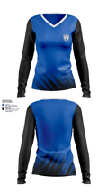 Trinity Collegiate 7993571 Women's Long Sleeve V-neck Shirt - 1