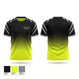 Football Jersey, Highlander Assault, , Teamtime, Team time, sublimation, custom sports apparel, team uniforms, spirit wear, spiritwear, sports uniforms, custom shirts, team store, custom team store, fundraiser sports, apparel fundraiser