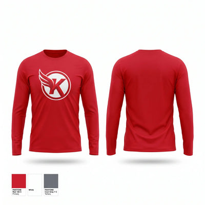 Kaua’i Red Raiders Long Sleeve Performance Shirt 2