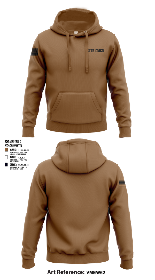Hoodie, 354th CMCO, , Teamtime, Team time, sublimation, custom sports apparel, team uniforms, spirit wear, spiritwear, sports uniforms, custom shirts, team store, custom team store, fundraiser sports, apparel fundraiser
