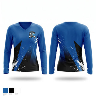 Womens Long Sleeve Vneck Shirt, BEAUMONT EXTRA, Men's Soccer, Teamtime, Team time, sublimation, custom sports apparel, team uniforms, spirit wear, spiritwear, sports uniforms, custom shirts, team store, custom team store, fundraiser sports, apparel fundraiser