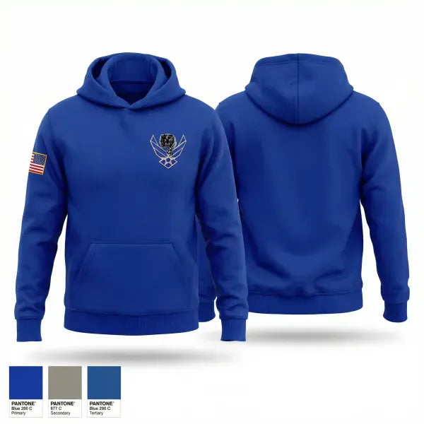 Hoodie, Palo Verde AFJROTC, Air Force, Teamtime, Team time, sublimation, custom sports apparel, team uniforms, spirit wear, spiritwear, sports uniforms, custom shirts, team store, custom team store, fundraiser sports, apparel fundraiser