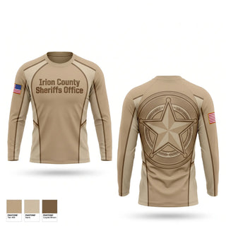 Long Sleeve Performance Shirt, Irion County Sheriff's Office, Police, Teamtime, Team time, sublimation, custom sports apparel, team uniforms, spirit wear, spiritwear, sports uniforms, custom shirts, team store, custom team store, fundraiser sports, apparel fundraiser