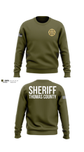 Thomas county sheriff's office Crew Neck Sweatshirt - 103