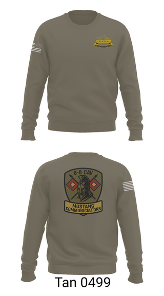 Crew Neck Sweatshirt, 6-8 CAV, , Teamtime, Team time, sublimation, custom sports apparel, team uniforms, spirit wear, spiritwear, sports uniforms, custom shirts, team store, custom team store, fundraiser sports, apparel fundraiser