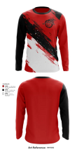 Chevak High School Basketball Long Sleeve Performance Shirt 50