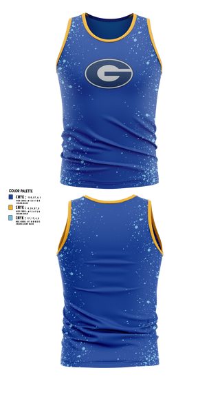 Tank Top, Gretna High School Baseball, Baseball, Teamtime, Team time, sublimation, custom sports apparel, team uniforms, spirit wear, spiritwear, sports uniforms, custom shirts, team store, custom team store, fundraiser sports, apparel fundraiser
