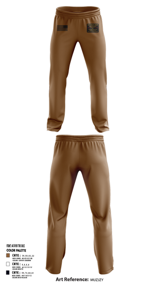 Sweatpants, 52 MDG, Air Force, Teamtime, Team time, sublimation, custom sports apparel, team uniforms, spirit wear, spiritwear, sports uniforms, custom shirts, team store, custom team store, fundraiser sports, apparel fundraiser