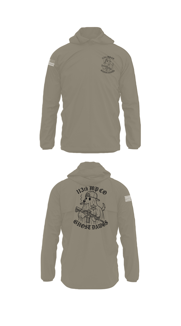 Windbreaker, 113th MP CO, Army, Teamtime, Team time, sublimation, custom sports apparel, team uniforms, spirit wear, spiritwear, sports uniforms, custom shirts, team store, custom team store, fundraiser sports, apparel fundraiser