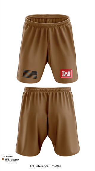 Athletic Shorts With Pockets, 279 EN DET, Army, Teamtime, Team time, sublimation, custom sports apparel, team uniforms, spirit wear, spiritwear, sports uniforms, custom shirts, team store, custom team store, fundraiser sports, apparel fundraiser