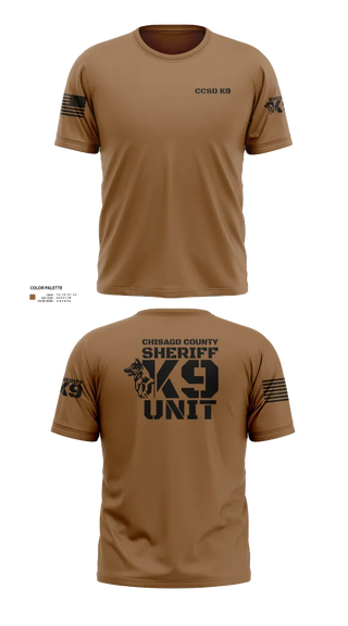 Short Sleeve Performance Shirt, Chisago County K9 Unit, , Teamtime, Team time, sublimation, custom sports apparel, team uniforms, spirit wear, spiritwear, sports uniforms, custom shirts, team store, custom team store, fundraiser sports, apparel fundraiser