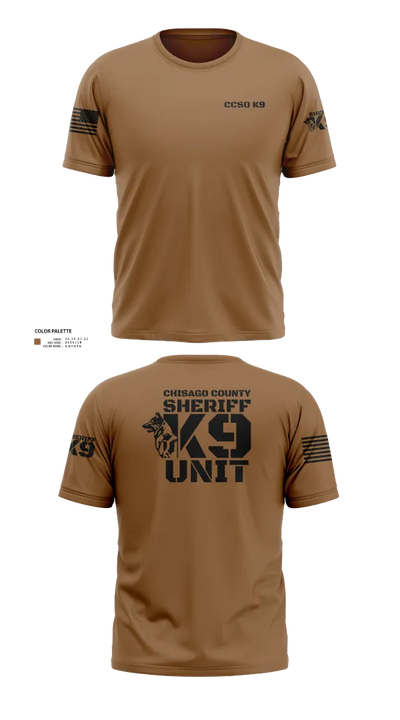 Chisago County K9 Unit 88074556 Short Sleeve Performance Shirt - 111