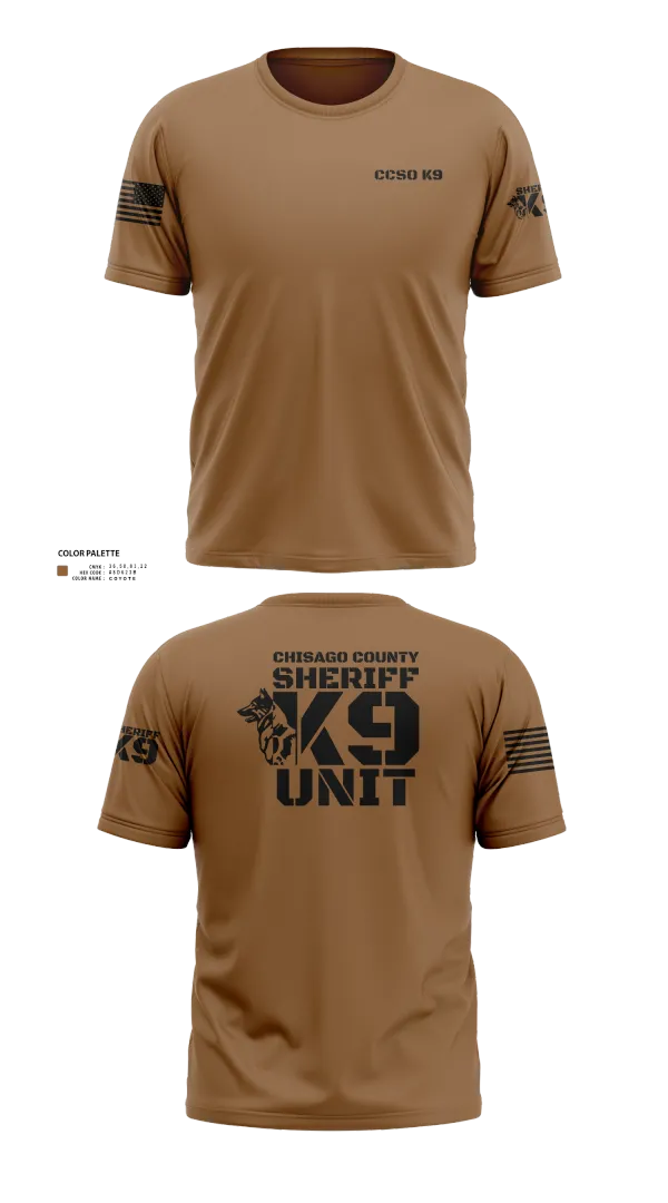 Old School Cotton Feel Shirt, Chisago County K9 Unit, , Teamtime, Team time, sublimation, custom sports apparel, team uniforms, spirit wear, spiritwear, sports uniforms, custom shirts, team store, custom team store, fundraiser sports, apparel fundraiser