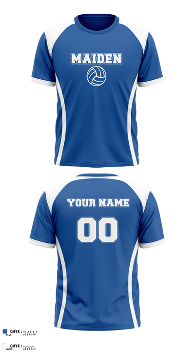 Maiden Volleyball Short Sleeve Performance Shirt - 3