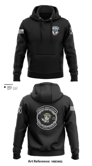 Hoodie, B Co 277 ASB ARP, Army, Teamtime, Team time, sublimation, custom sports apparel, team uniforms, spirit wear, spiritwear, sports uniforms, custom shirts, team store, custom team store, fundraiser sports, apparel fundraiser