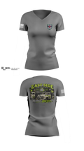 East Side Fire Department (Belleville) Women's Short Sleeve V-neck Shirt - 4