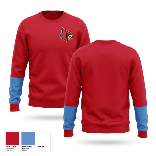 Crew Neck Sweatshirt, Martin County Cardinals, , Teamtime, Team time, sublimation, custom sports apparel, team uniforms, spirit wear, spiritwear, sports uniforms, custom shirts, team store, custom team store, fundraiser sports, apparel fundraiser