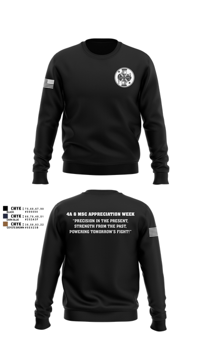 Joint Base San Antonio 4A/MSC 19646958 Crew Neck Sweatshirt - 4